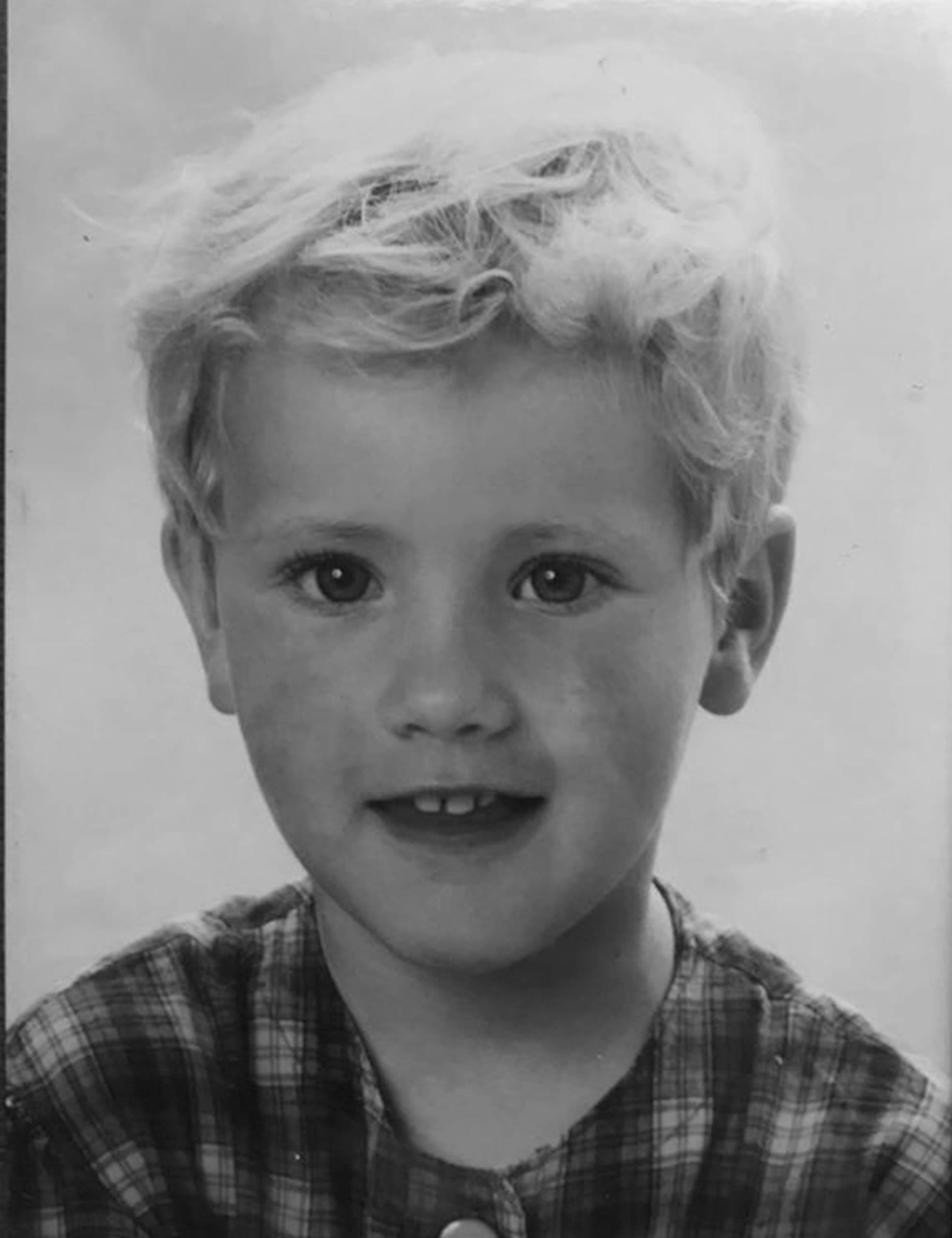 Jeugdfoto van Marieke de Vries