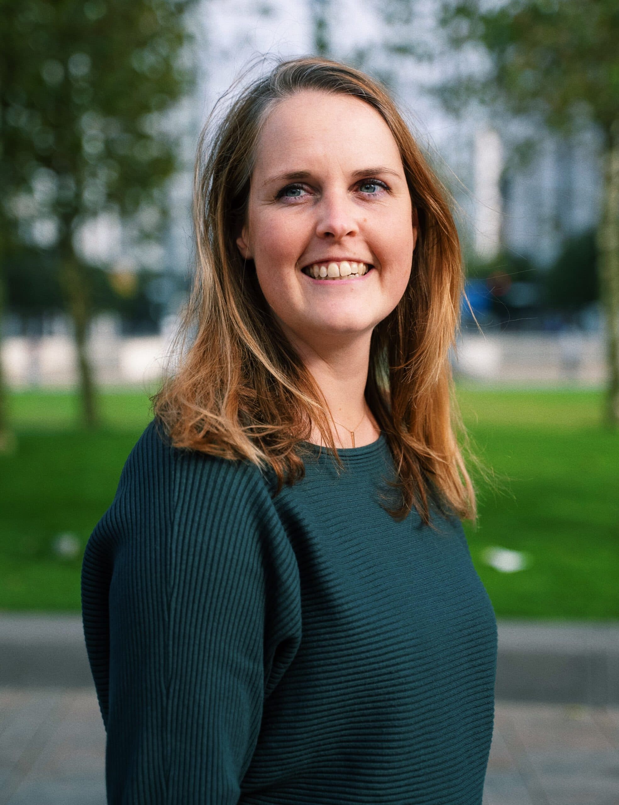 Portret van Nathalie de Lange