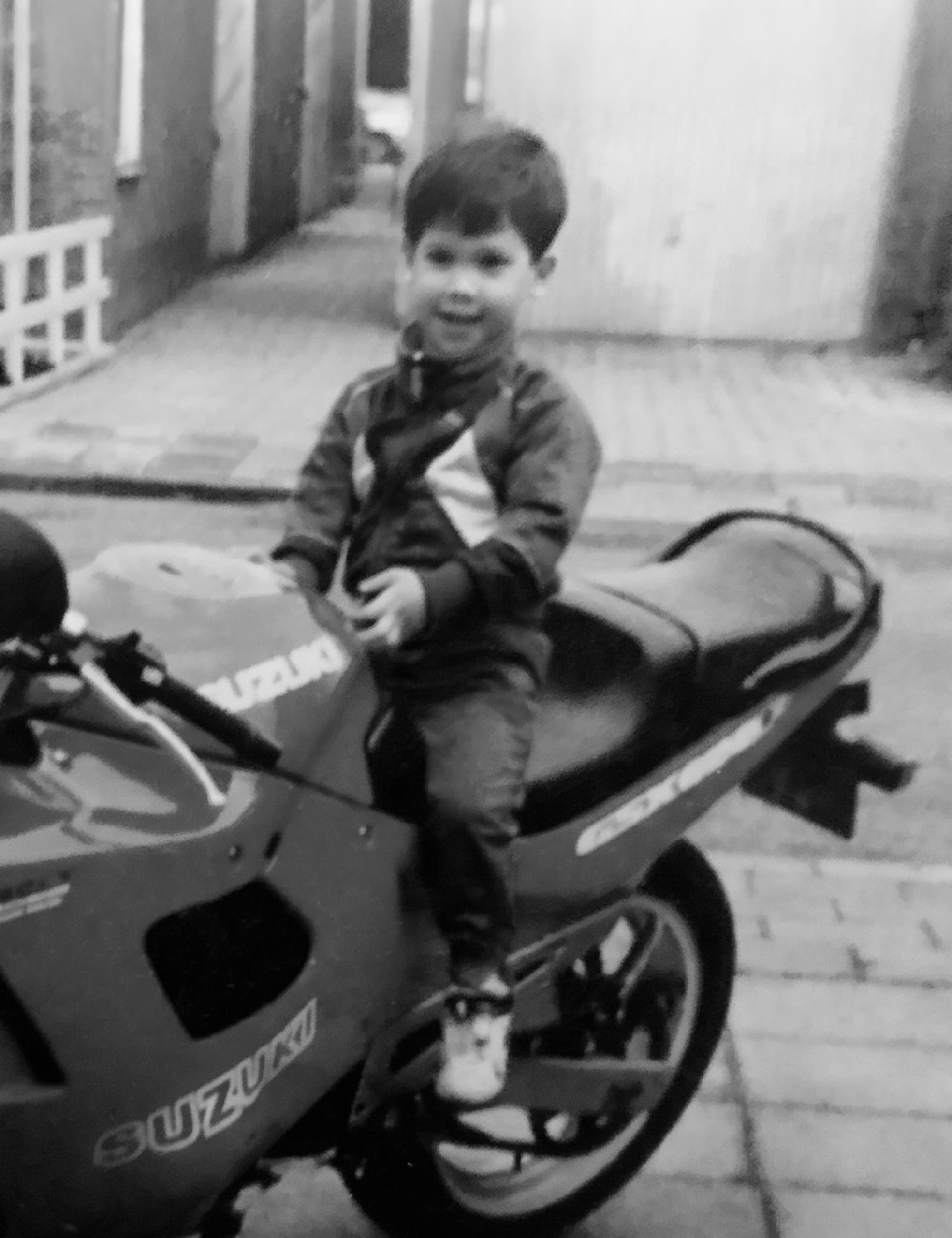 Jeugdfoto van Steven Martopawiro